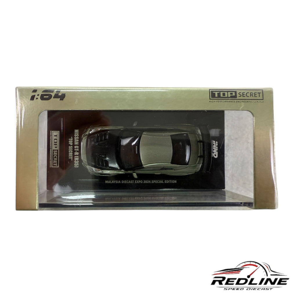 🎌🎌INNO64 Nissan GT-R R35 Top Secret 2024 Malaysia Diecast Expo 1:64 H1🎌🎌