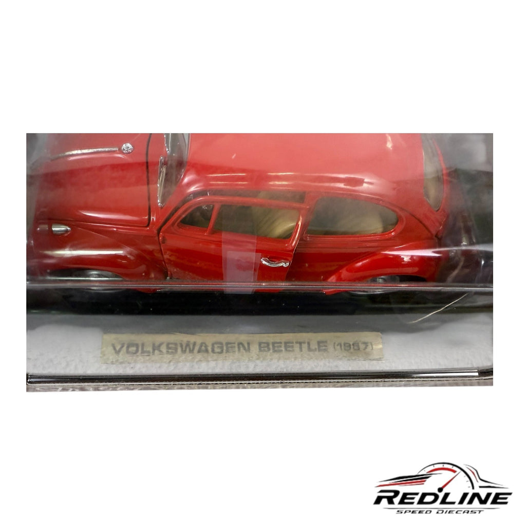 🇩🇪🇩🇪Road Legends 1967 Volkswagen Red Beetle 1:18 LN🇩🇪🇩🇪