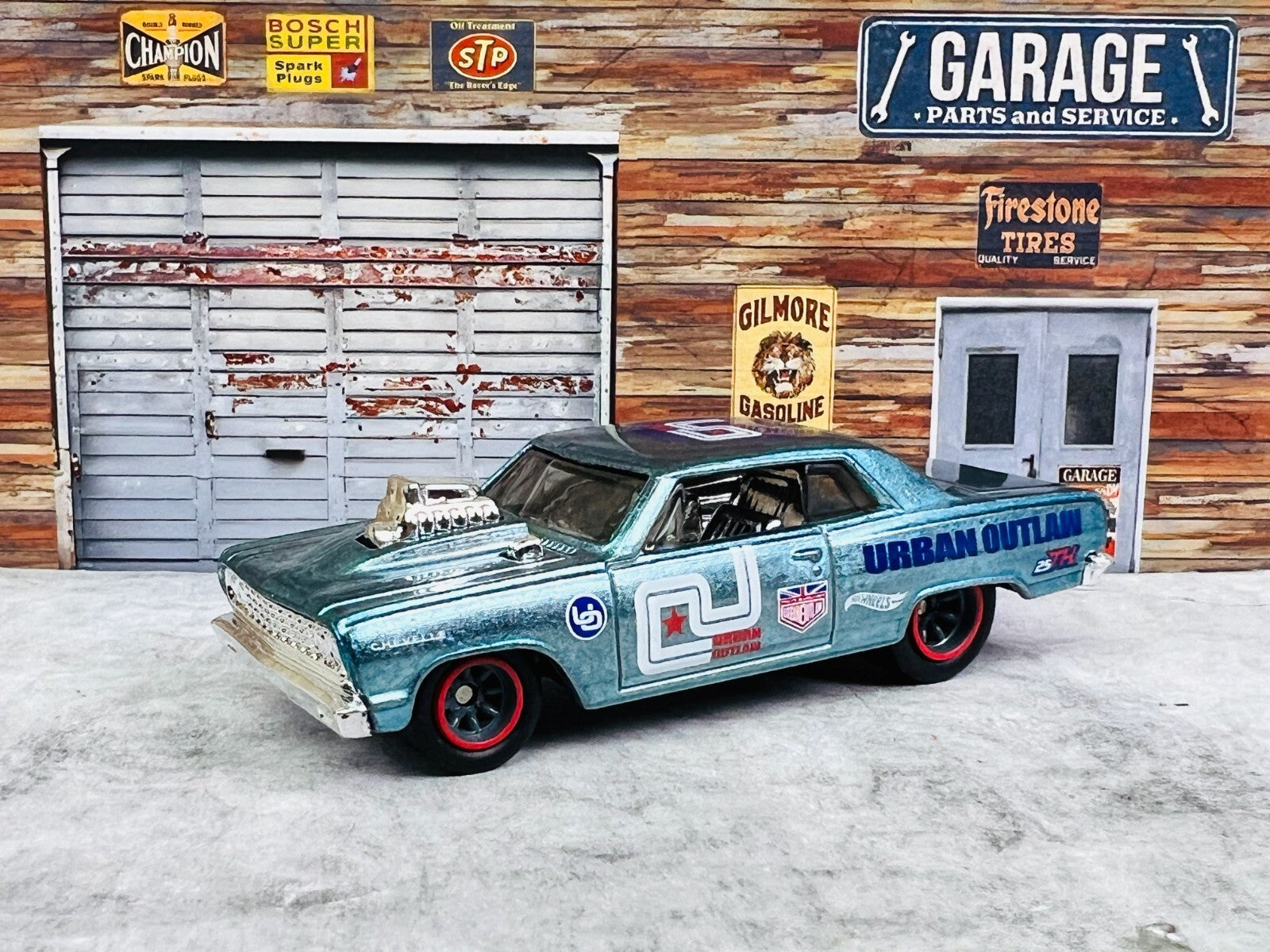 🇺🇸Hot Wheels 1964 Chevrolet Chevy Chevelle SS Super Treasure Hunt C19🇺🇸