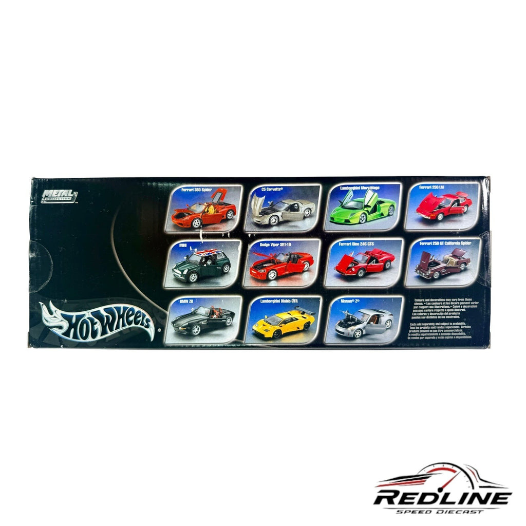 Hot Wheels Metal Collection  Red Ferrari F512M 1:18 Scale 2002