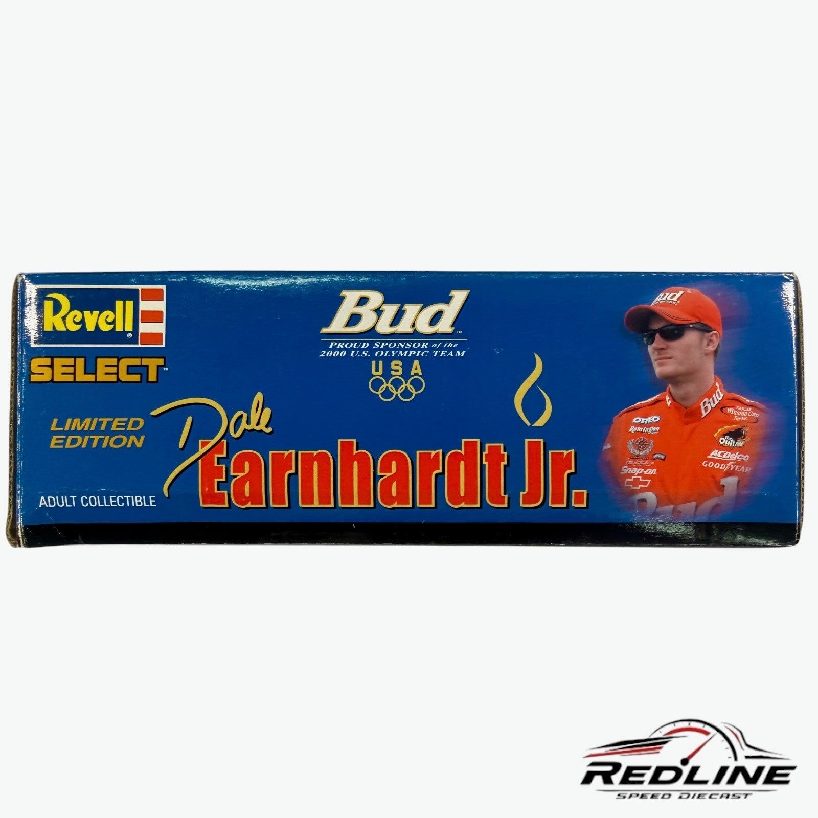 🏁Revell SelectDale Earnhardt Jr Budweiser Olympic Sponsor #8 Budweiser 1:24 D1