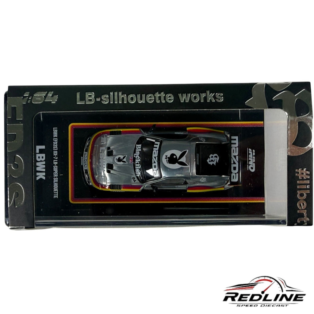 🎌🎌Inno64 Mazda RX7 (FD3S) LBWK LB-SUPER SILHOUETTE CHASE H3🎌🎌