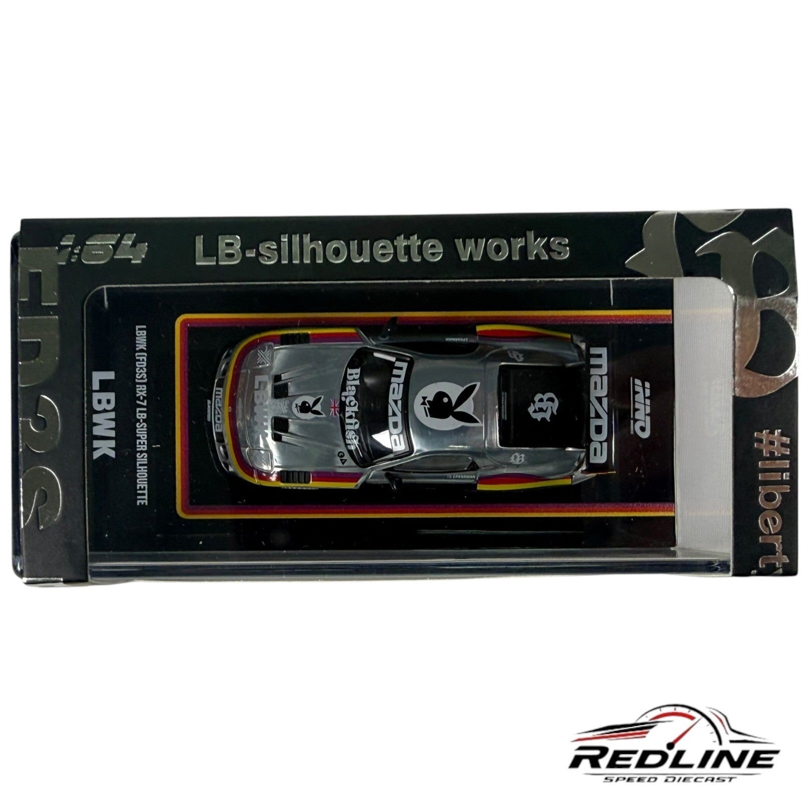 🎌🎌Inno64 Mazda RX7 (FD3S) LBWK LB-SUPER SILHOUETTE CHASE H3🎌🎌