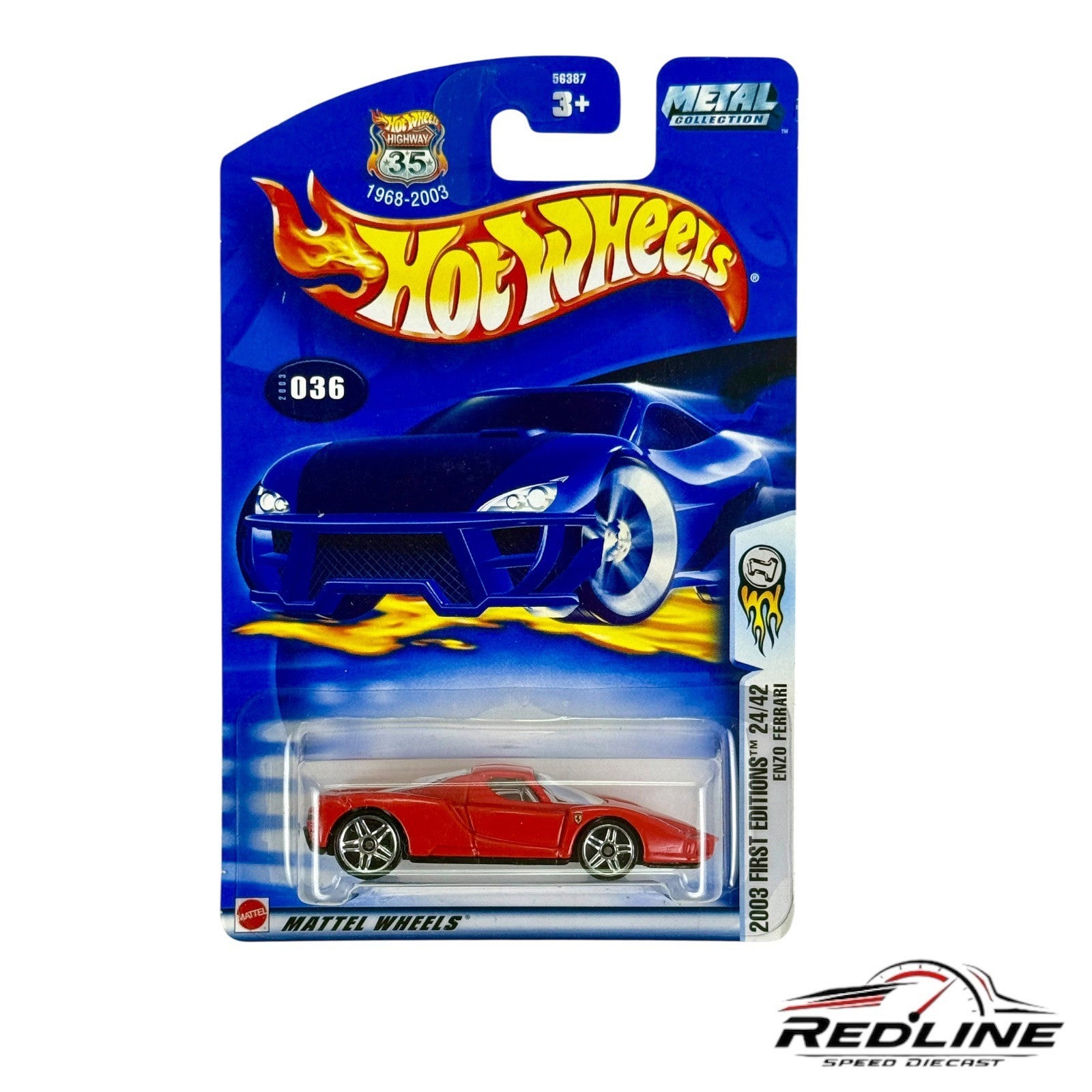 🇮🇹Hot Wheels Enzo Ferrari Highway 35 2003 1st Edition H27