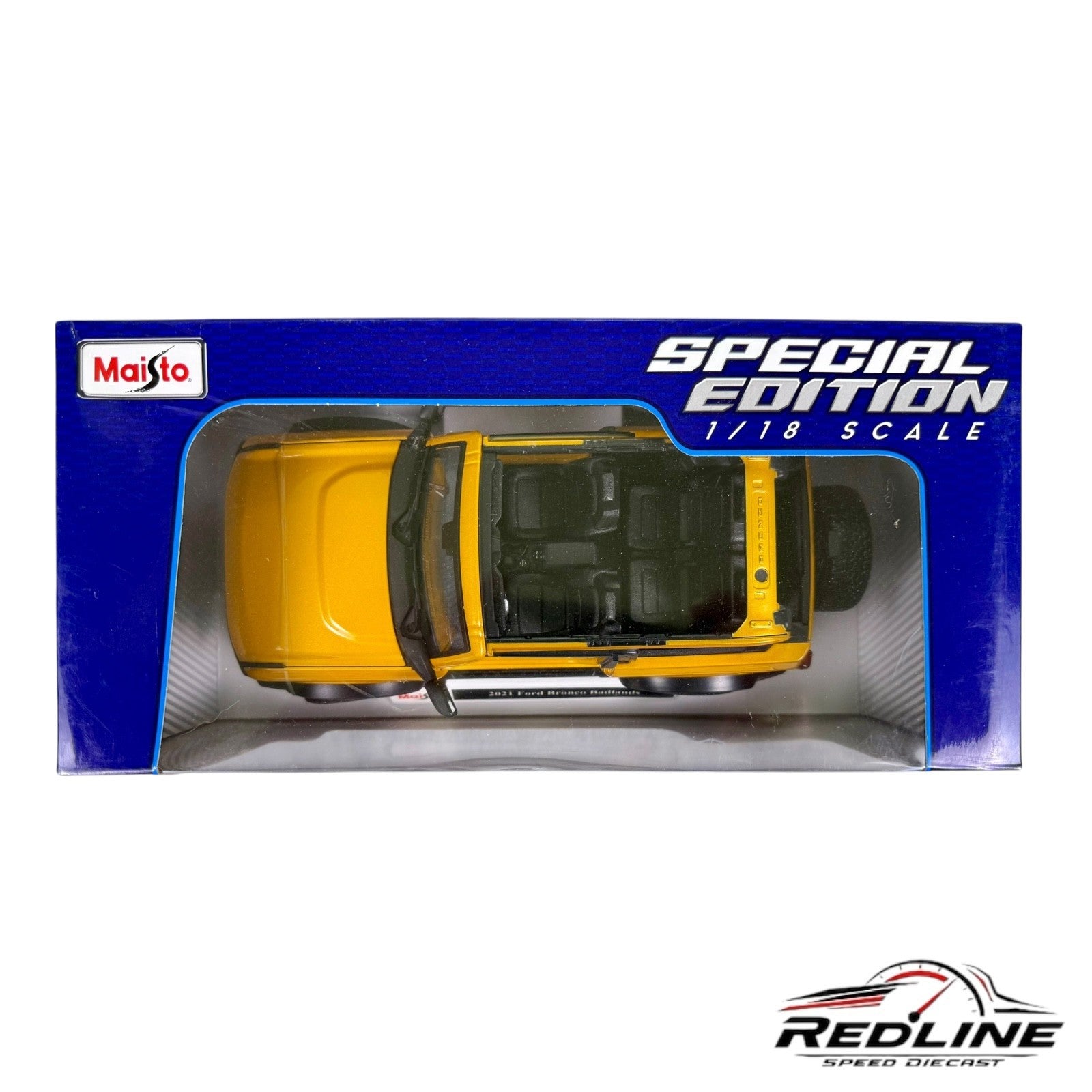 🇺🇸🇺🇸Maisto Special Edition 2021 Ford Bronco Badlands Orange 1:18🇺🇸🇺🇸