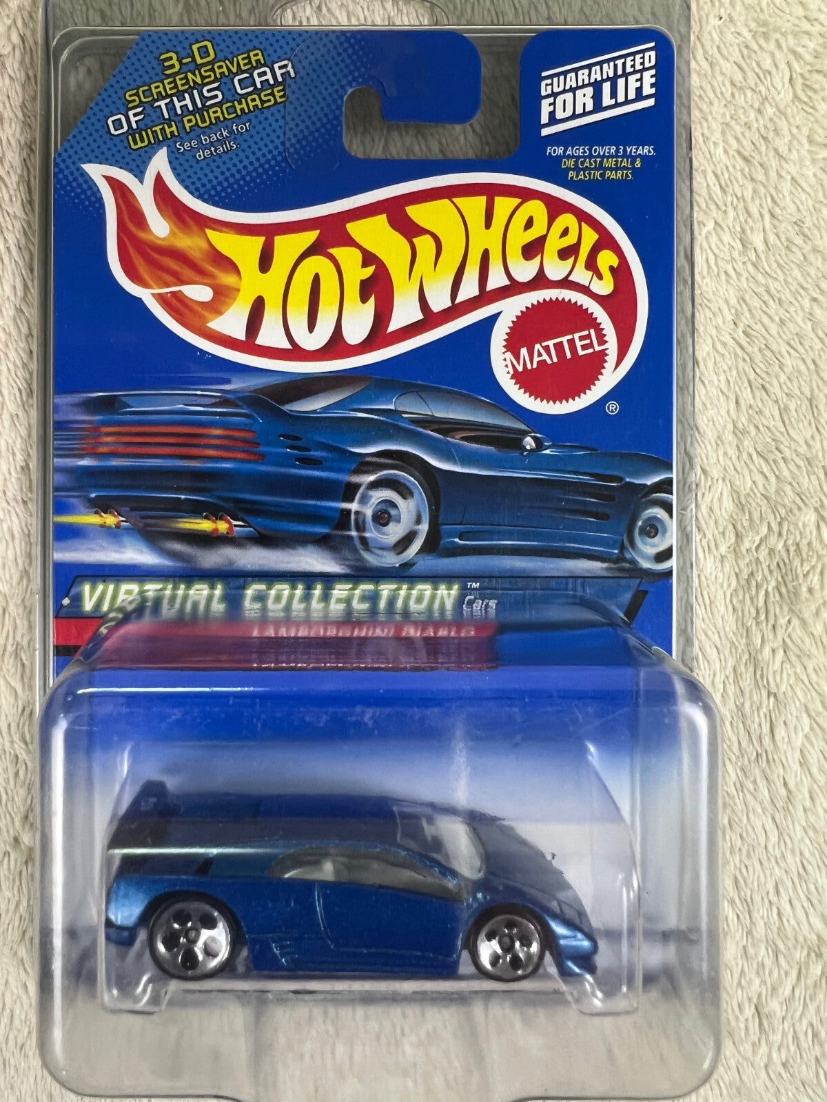 🇮🇹🇮🇹Hot Wheels Virtual Collection Lamborghini Diablo Blue HW16🇮🇹🇮🇹