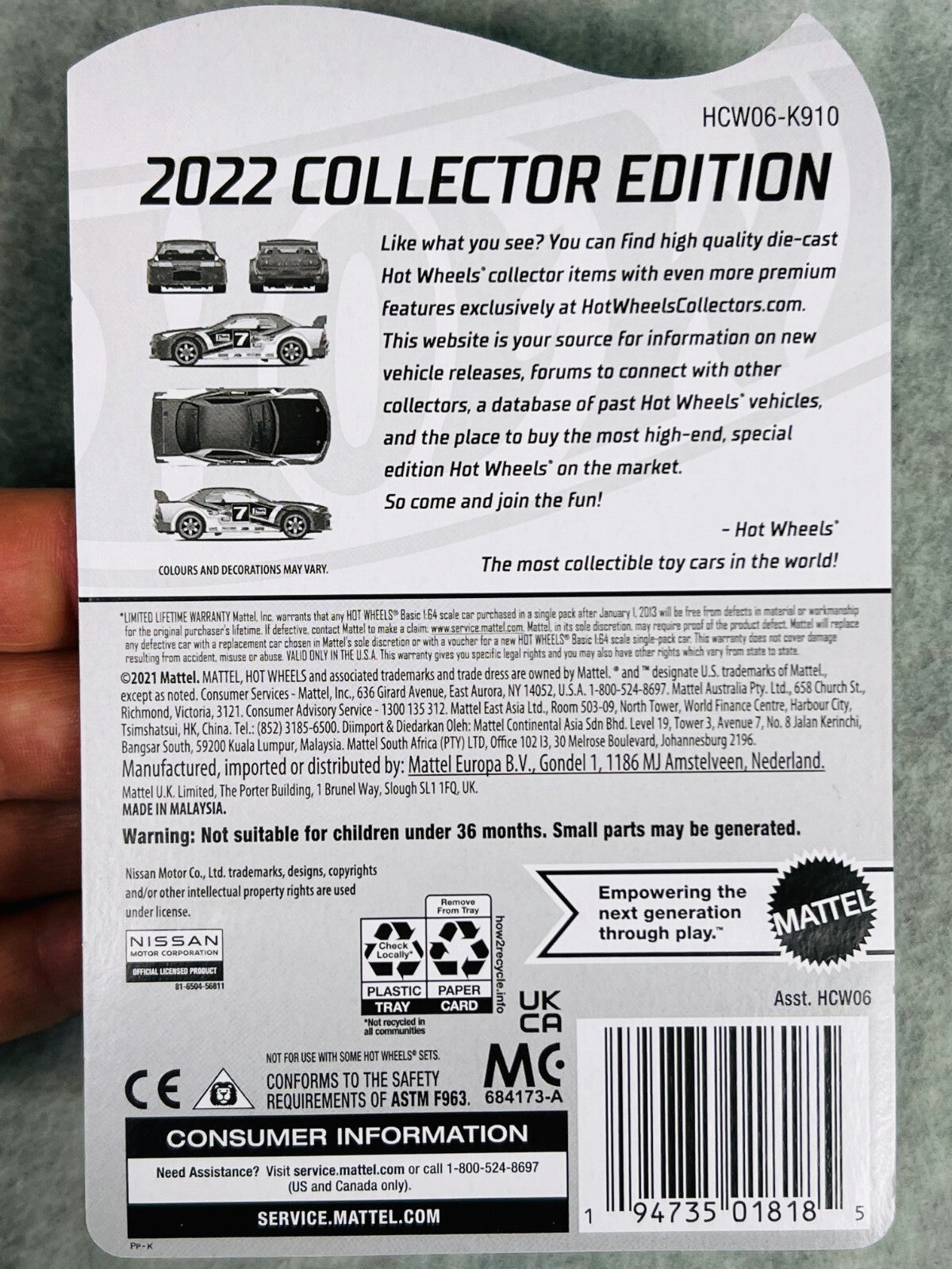 🎌🎌🎌Hot Wheels Nissan Skyline GT-R R32 Legends Tour H11🎌🎌🎌