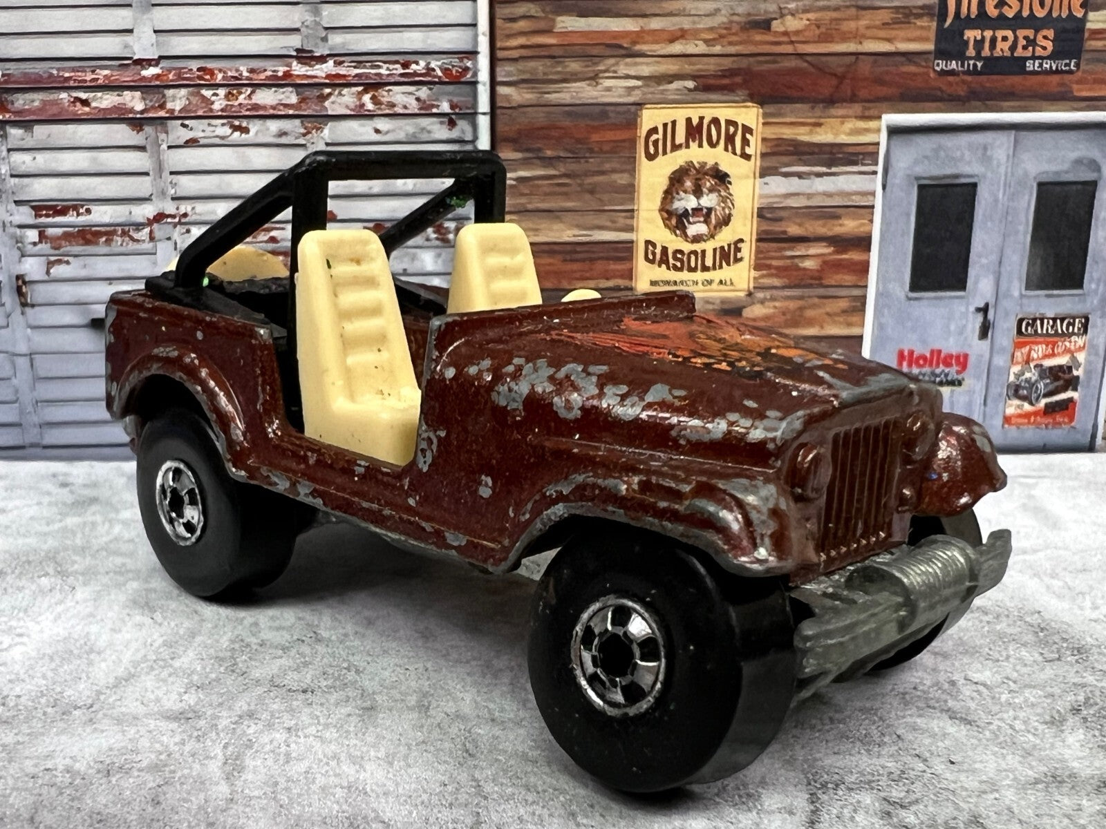 🔥🔥🔥Hot Wheels Jeep CJ-7  No 3259 1981 Hong Kong C12🔥🔥🔥
