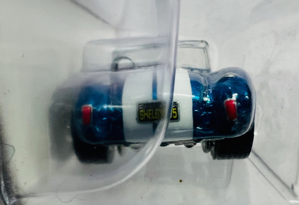 🏁Hot Wheels Hall of Fame Legends Carroll Shelby Classic Cobra Blue H33🏁