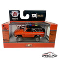 🇺🇸M2 Machines 1973 Chevrolet K5 Blazer S106 22-08 ORANGE 1:64 H15🇺🇸