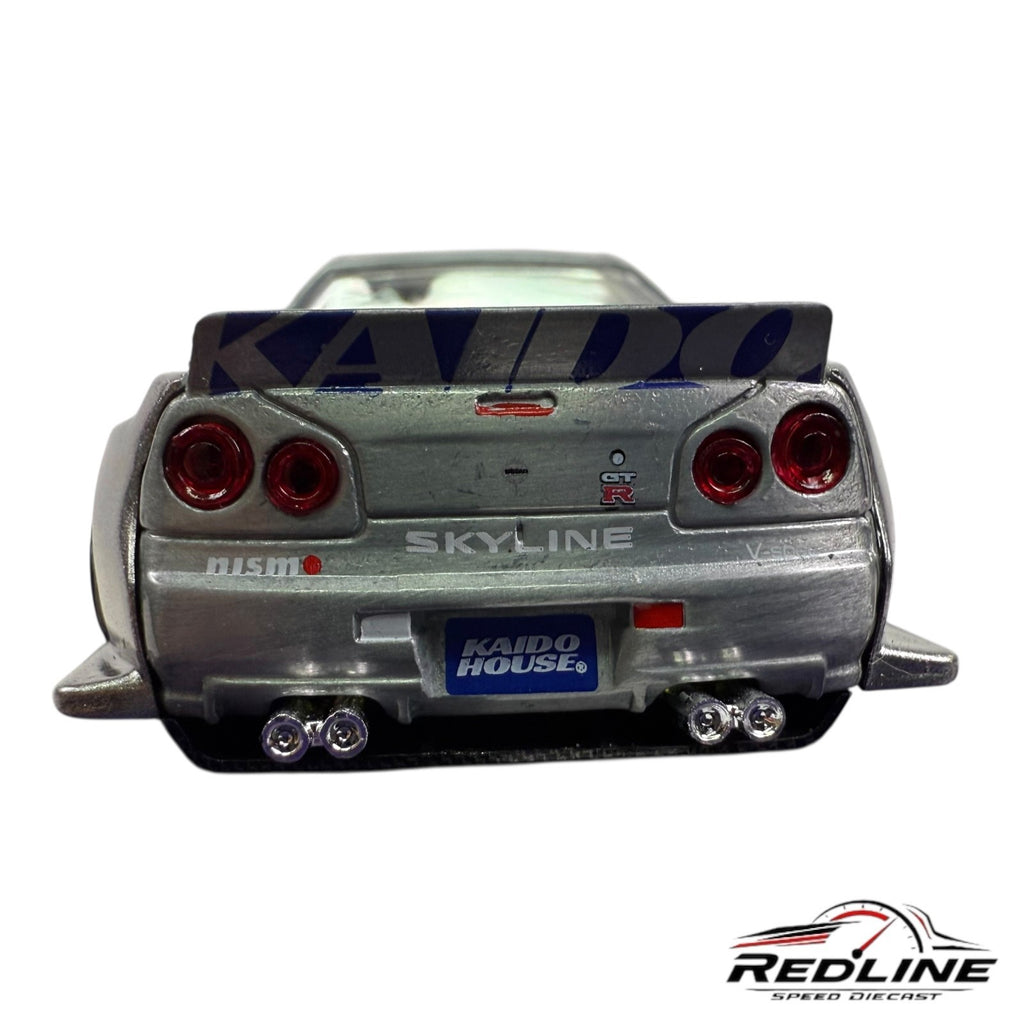 🎌Kaido House Nissan Skyline GT-R (R34) Kaido Works Shinjuku V1 KHMG143 CHASE🎌