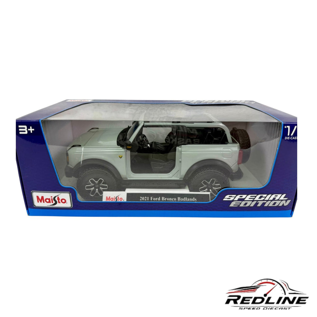 🇺🇸Maisto Special Edition 2021 Ford Bronco Badlands 1:18🇺🇸