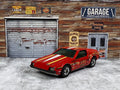 🔥🔥🔥1979 Hot Wheels Red Delorean Turismo Race Car #10 Malaysia C1🔥🔥