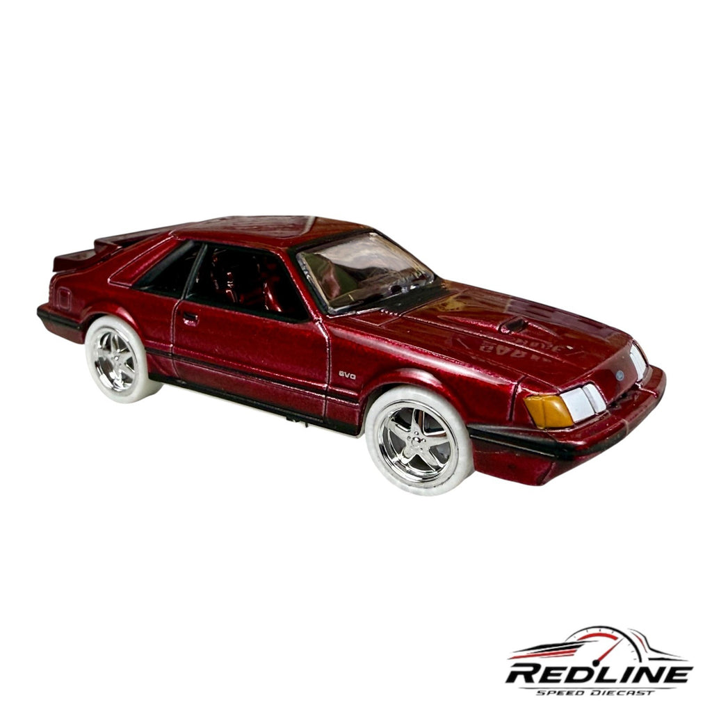 🇺🇸🇺🇸🇺🇸Auto World Ford Mustang SVO ULTRA RED CHASE C20🇺🇸🇺🇸🇺🇸