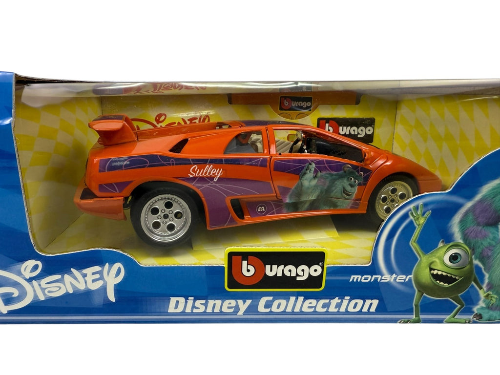 🇮🇹Bburago Disney Collection Monsters Inc Sulley Lamborghini Diablo 1:18 B3🇮🇹