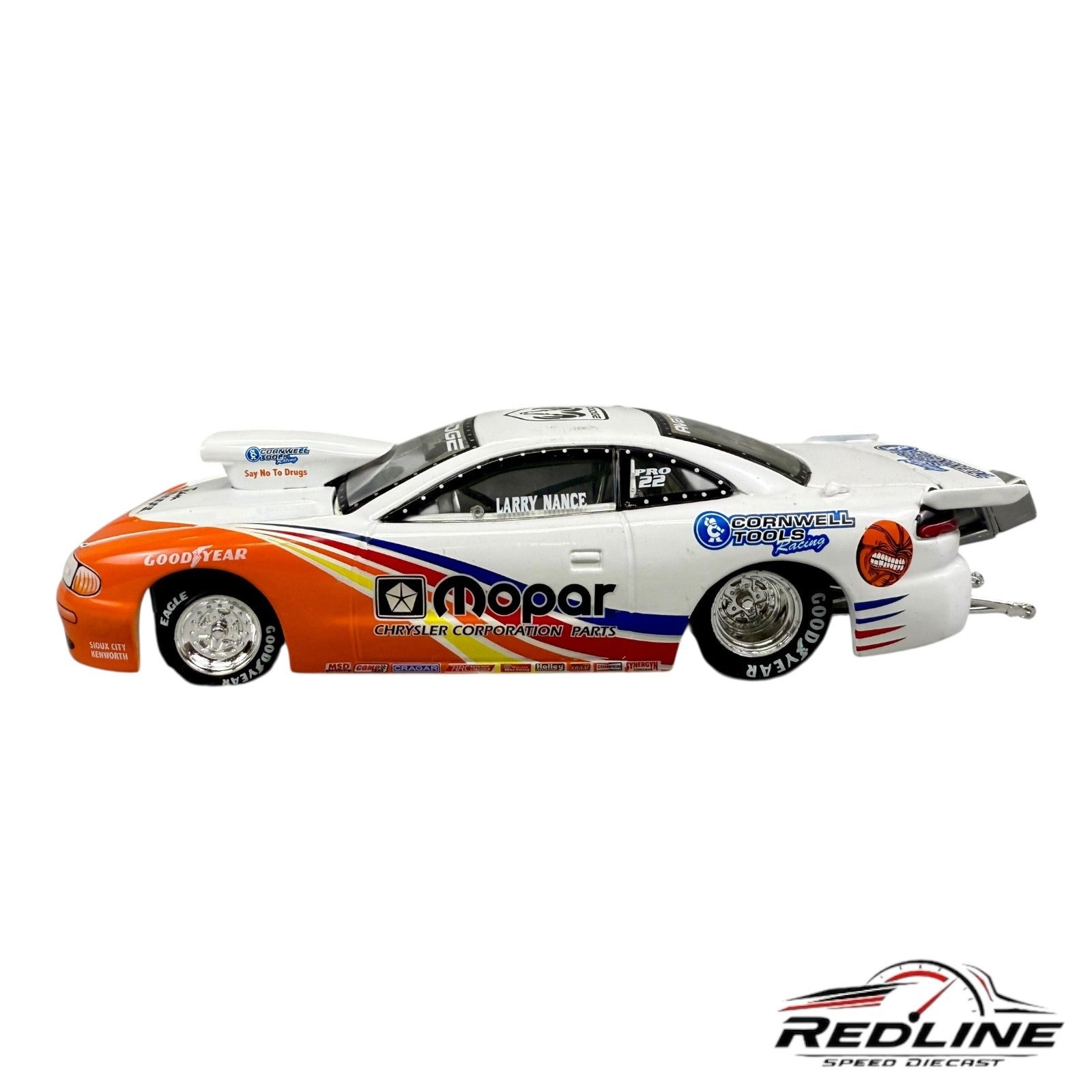 🏁🏁🏁Action NHRA Larry Nance Mopar 1999 Pro Stock Dodge Avenger 1/24🏁🏁🏁