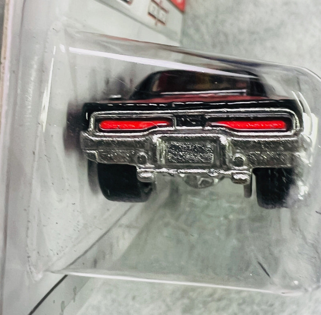 🔥🔥Hot Wheels Phil's Garage 14/39 '69 CHARGER Black w/Real Riders Black H27🔥🔥