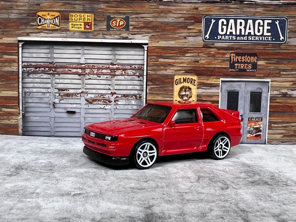 🇩🇪🇩🇪🇩🇪HOT WHEELS '84 Audi Sport Quattro Red Factory Fresh C15🇩🇪🇩🇪🇩🇪