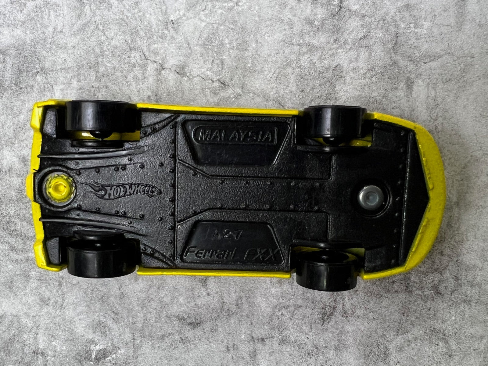 🇮🇹🇮🇹2008 Hot Wheels  First Editions  FERRARI FXX Yellow C1🇮🇹🇮🇹
