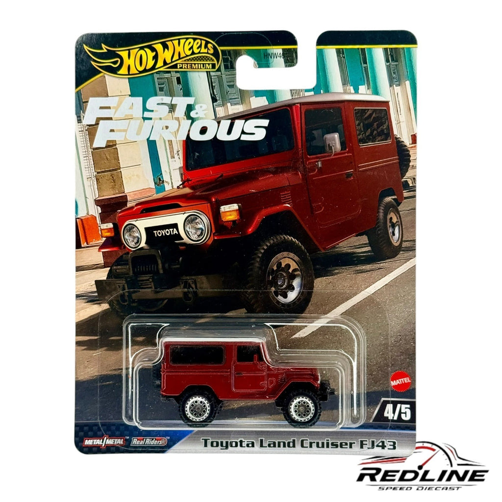 🎌Hot Wheels Fast and Furious Toyota Land Cruiser FJ43 Red H17🎌
