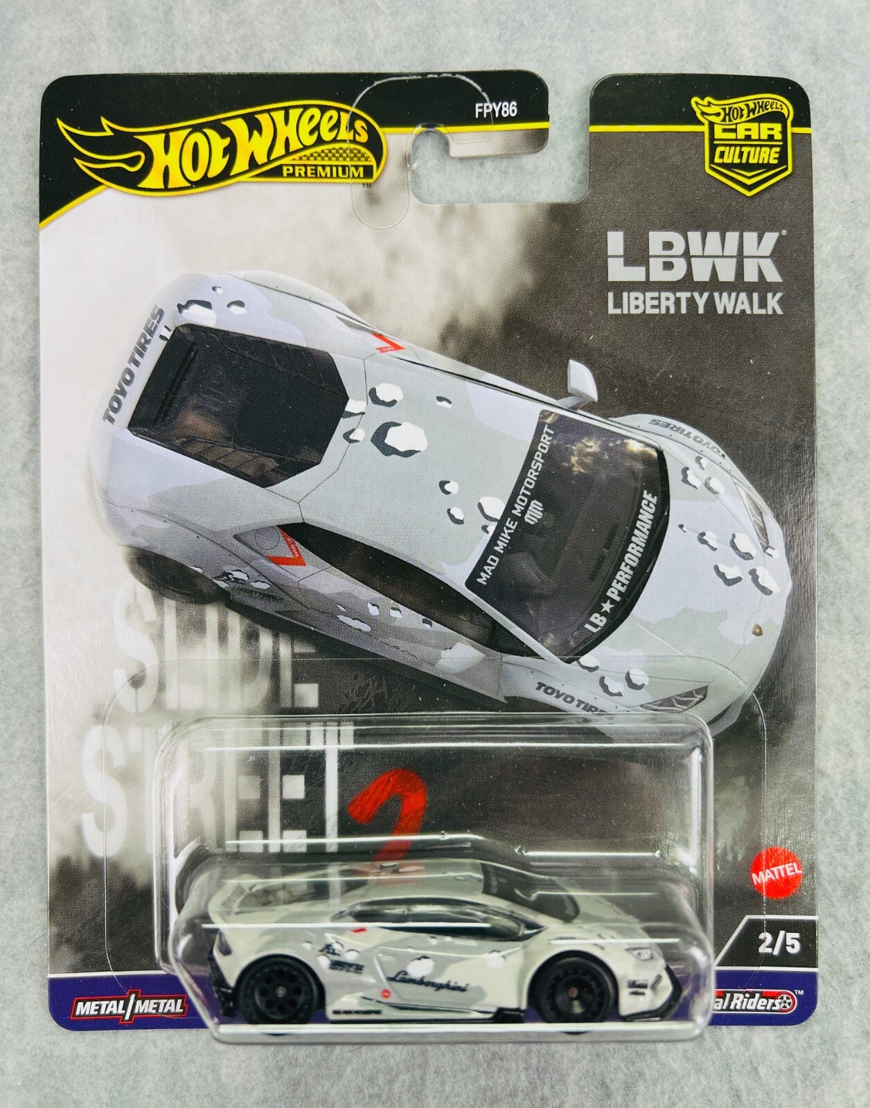 🇮🇹🇮🇹Hot Wheels Premium LB-Works Liberty Walk Lamborghini Huracan H32🇮🇹🇮🇹