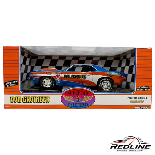 SUPERCAR COLLECTIBLES DON GROTHEER 1970 PRO STOCK 426 HEMI PLYMOUTH BARRACUDA A1