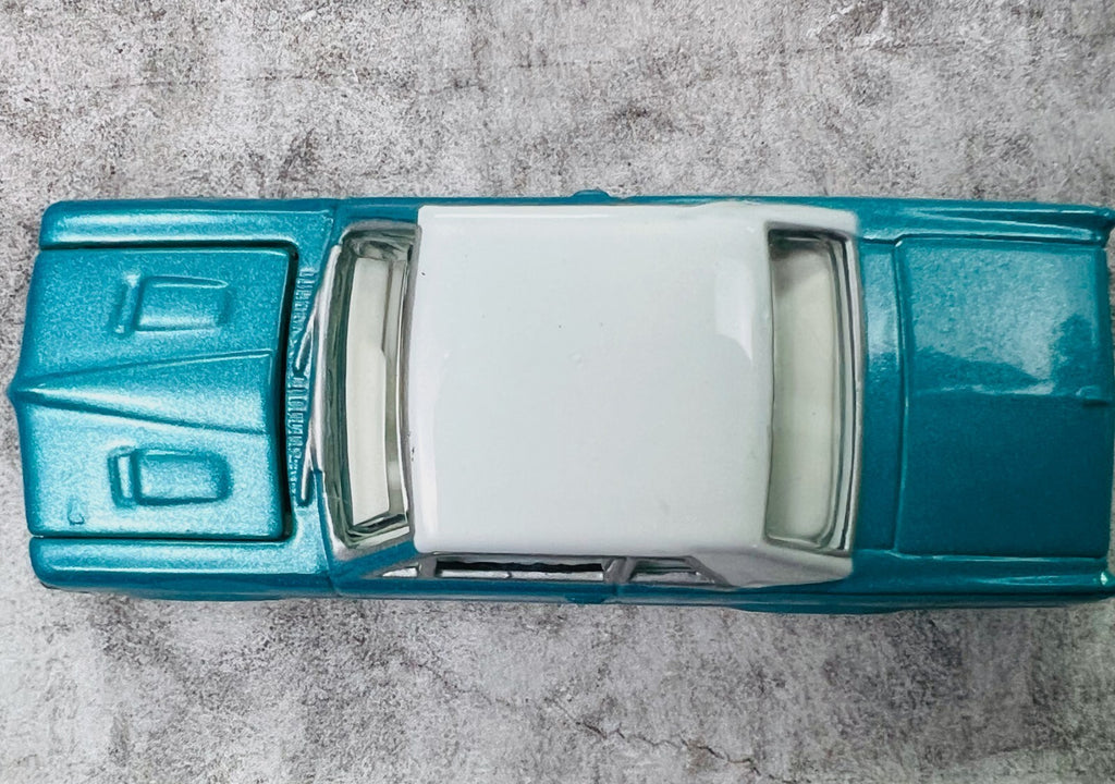 🇺🇸🇺🇸🇺🇸Hotwheels 1964 Pontiac GTO Teal Real Riders C20🇺🇸🇺🇸🇺🇸
