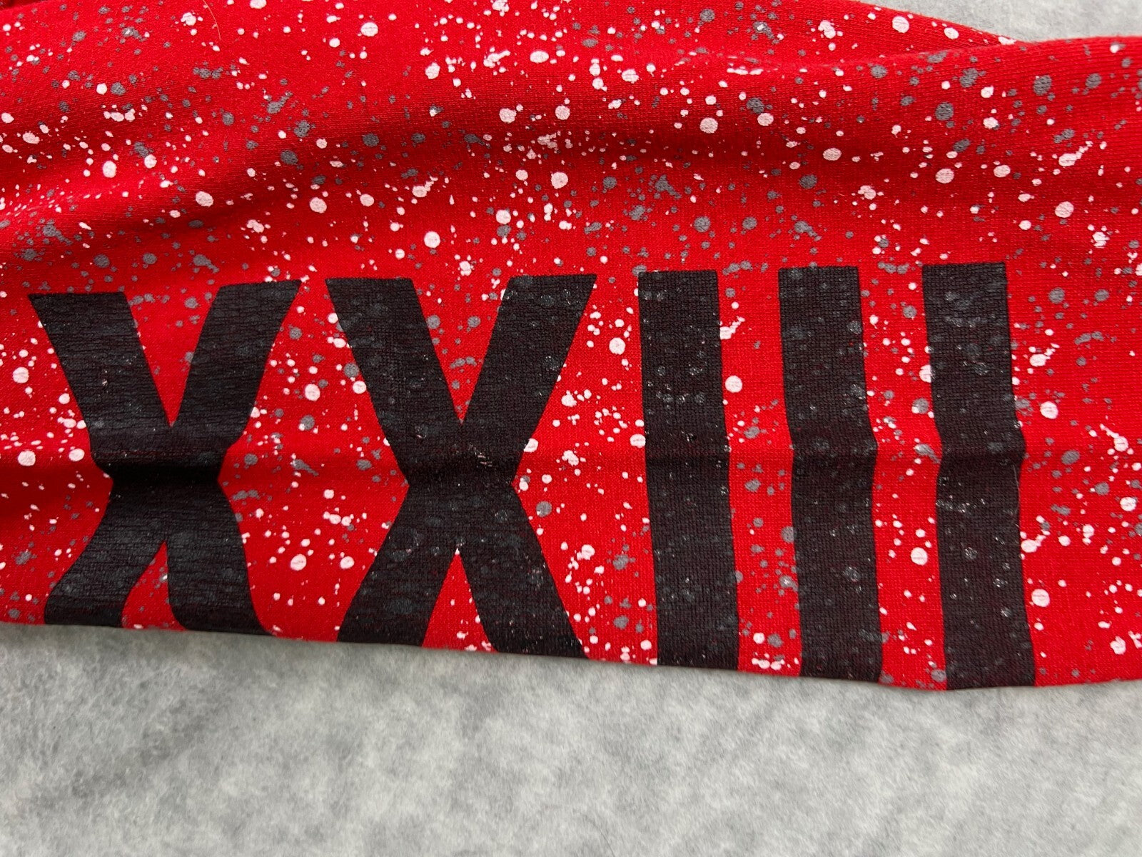 🏀🏀Rare Fox Jordan Sweatshirt Splatter Design Size 2X Large Chicago Bulls🏀🏀
