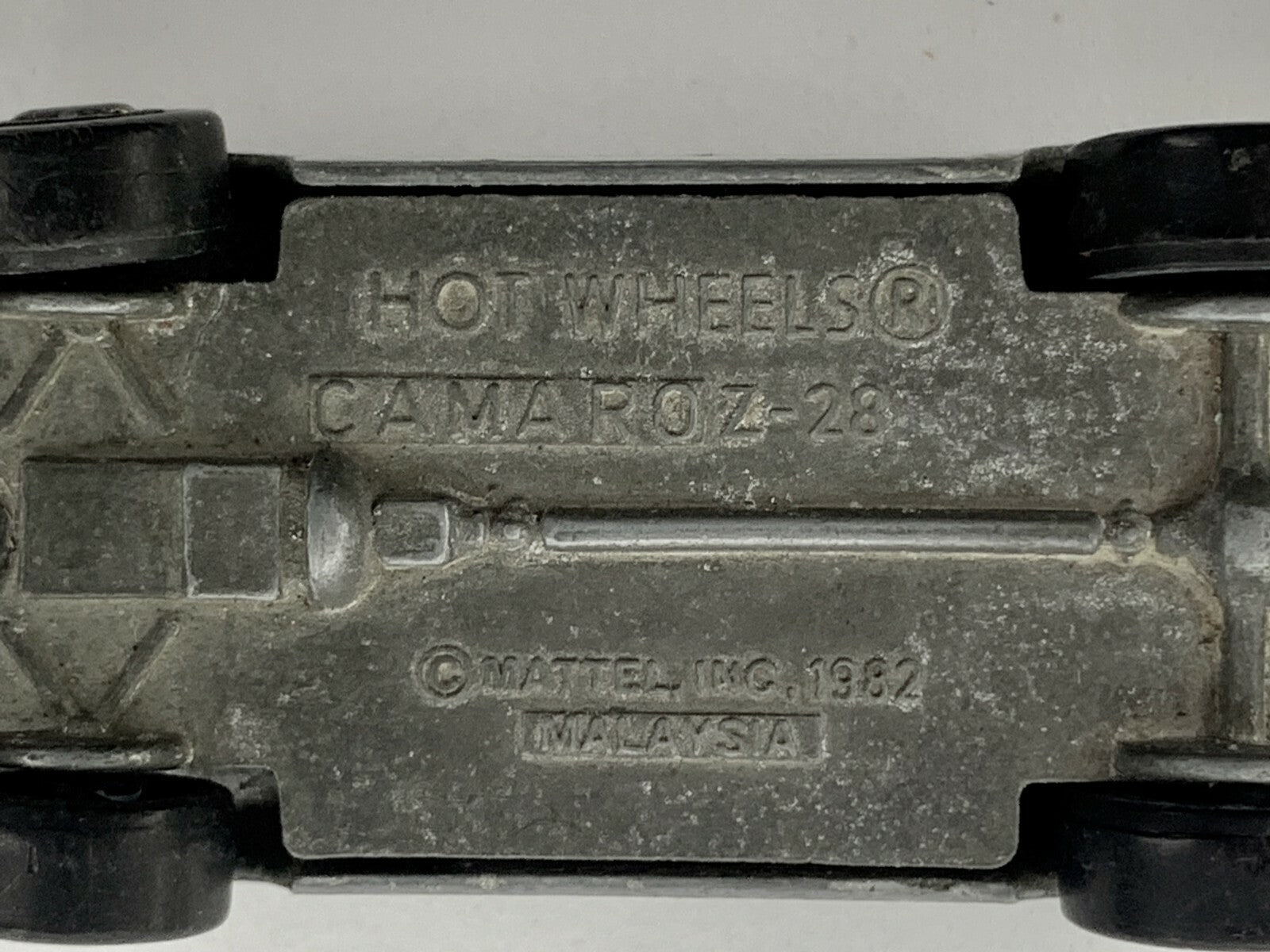 🔥🔥🔥🔥🔥Vintage 1982 Mattel Hot Wheels Camaro Z-28 Silver 1:64 🔥🔥🔥🔥🔥