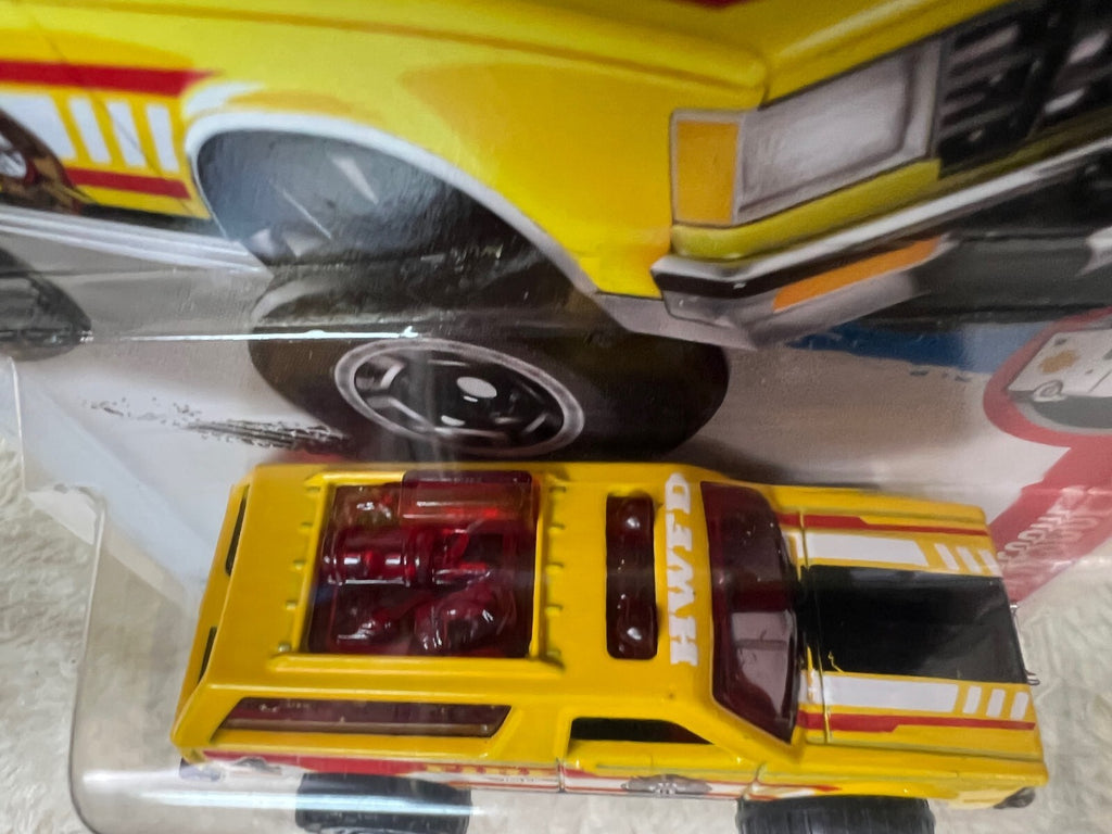 🇺🇸🇺🇸Hot Wheels HW Rescue Chevy Blazer 4x4 Yellow Fire Rescue HW18🇺🇸🇺🇸