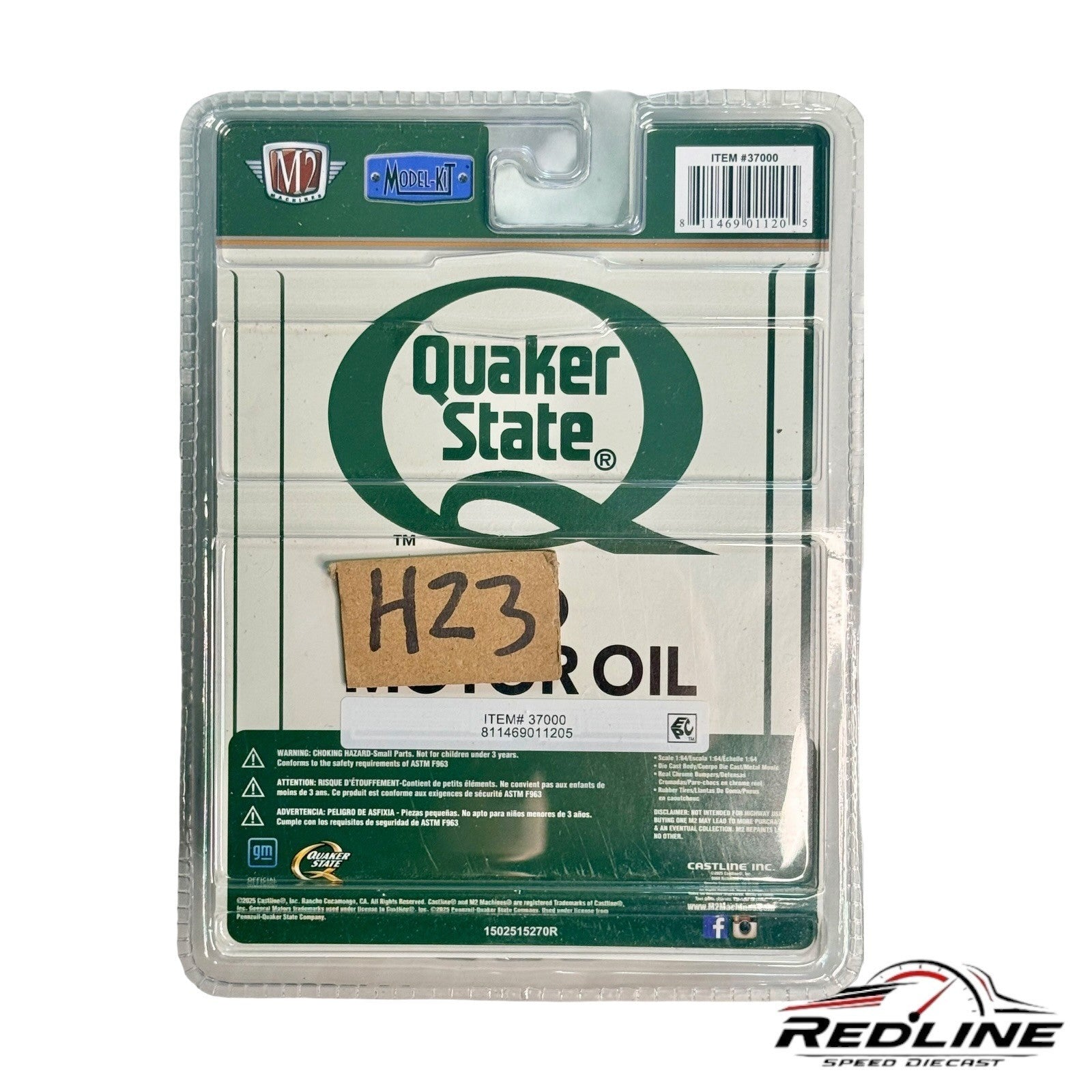 🇺🇸M2 Machines Quaker State 1977 GMC Sierra Grande 15 Model Kit H23🇺🇸