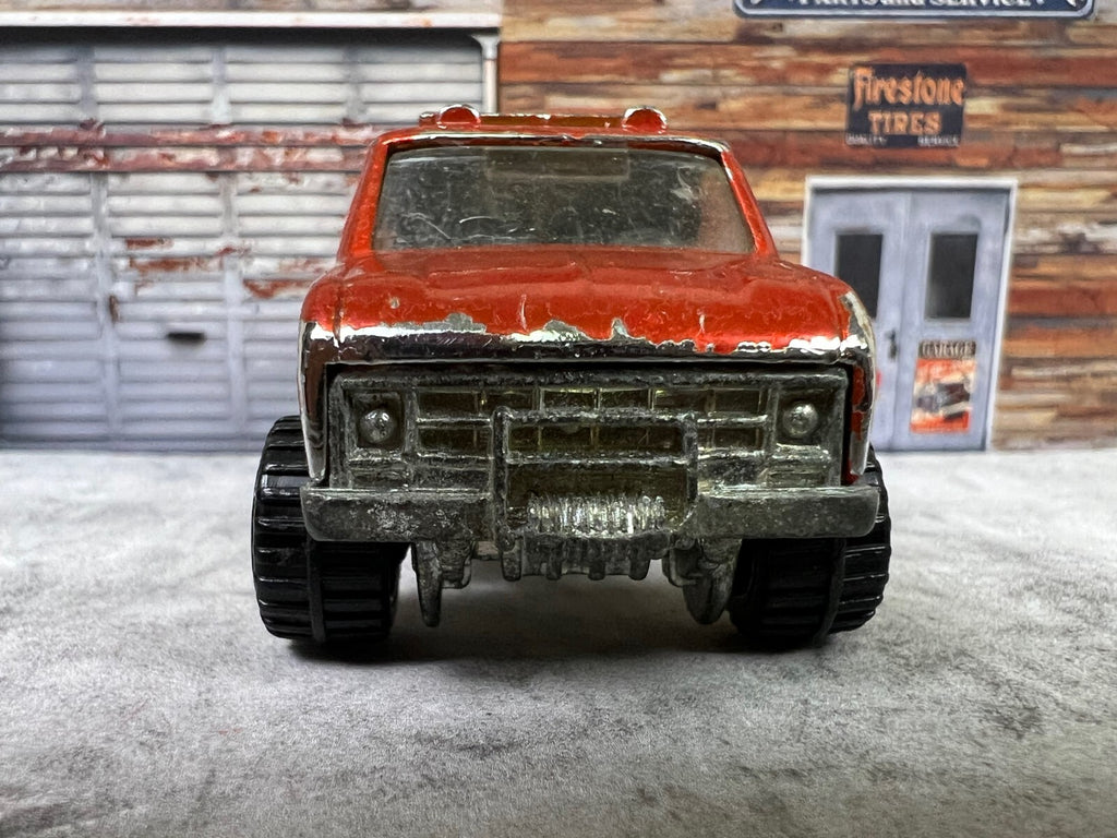 🇺🇸🇺🇸Hot Wheels Baja Breaker Van burnt Orange w/ Flames 1977 C14🇺🇸🇺🇸