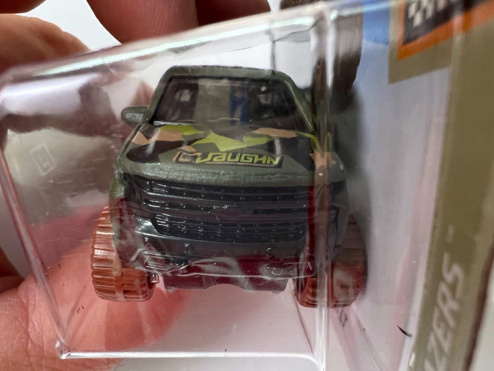 🇺🇸Hotwheels Chevy Silverado Trail Boss LT Baja Blazers Short Card HW06🇺🇸
