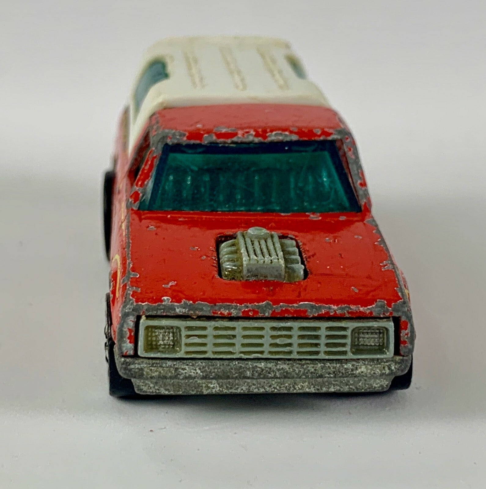 🔥🔥🔥🔥🔥🔥Vintage 1979 Hotwheels Pickup Truck With Cap Red Loose 🔥🔥🔥🔥🔥🔥