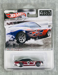 🏁🏁🏁 Hot Wheels Racing Muscle '69 FORD MUSTANG BOSS 302 Black/Red 🏁🏁🏁