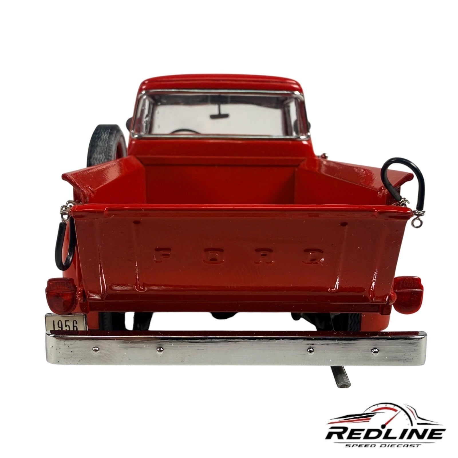 🇺🇸Danbury Mint 1956 Ford F-100 Pickup Red 1:24 C2🇺🇸