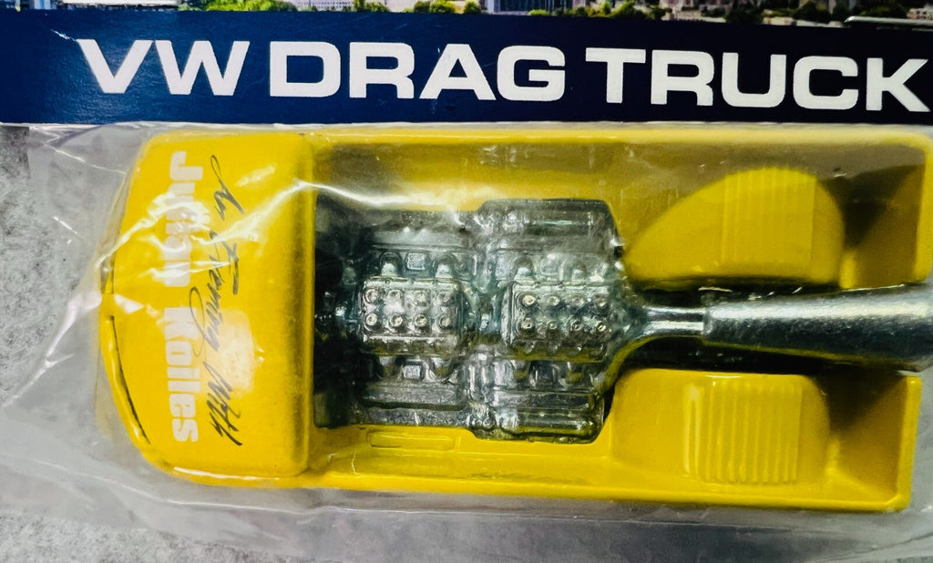 🇩🇪🇩🇪Hot Wheels 22nd Annual Collectors Nationals VW Drag Truck Yellow🇩🇪🇩🇪