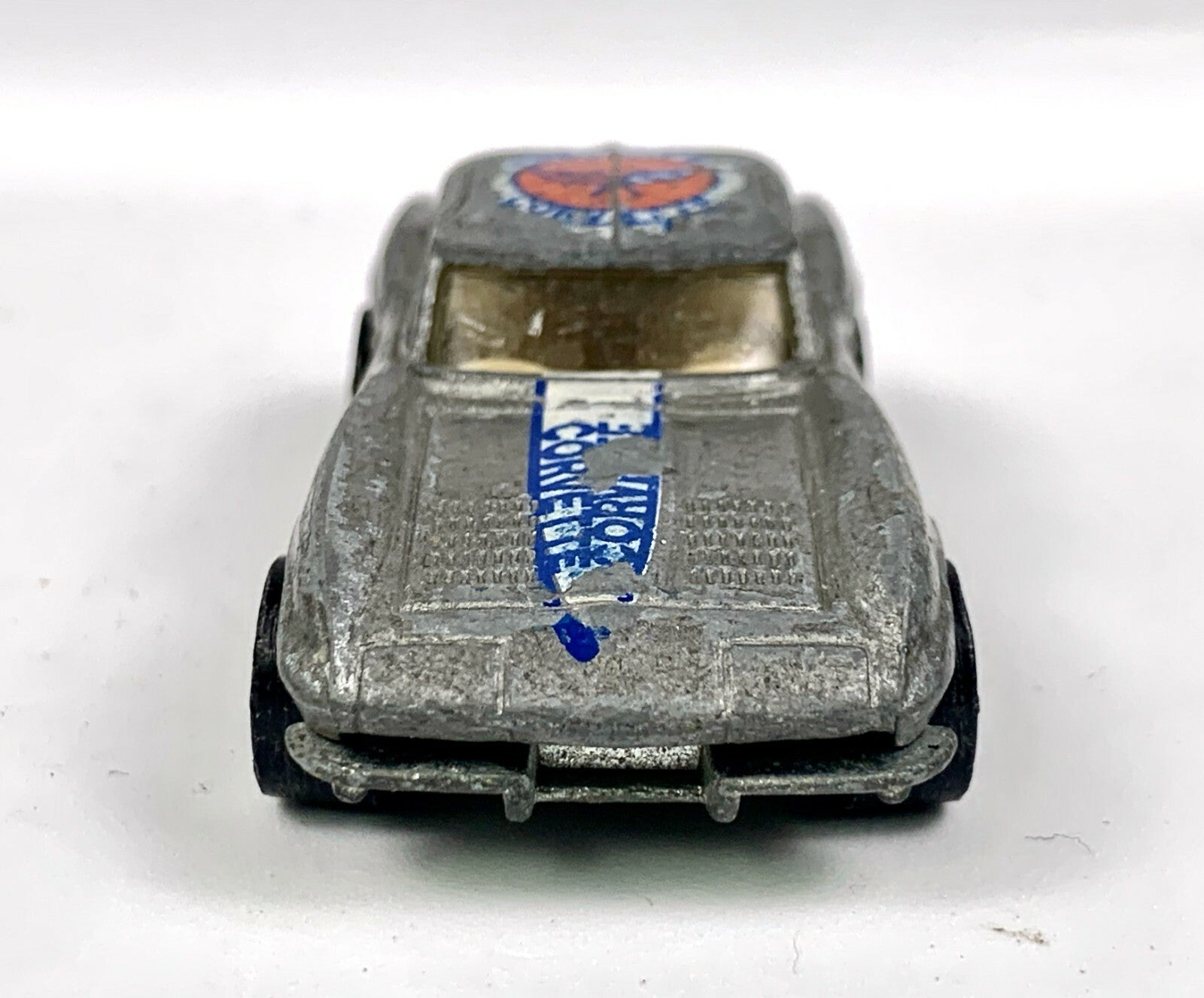 🔥🔥1979 Hot Wheels Car Corvette 63 Split Window Stingray Silver Hong Kong  🔥🔥