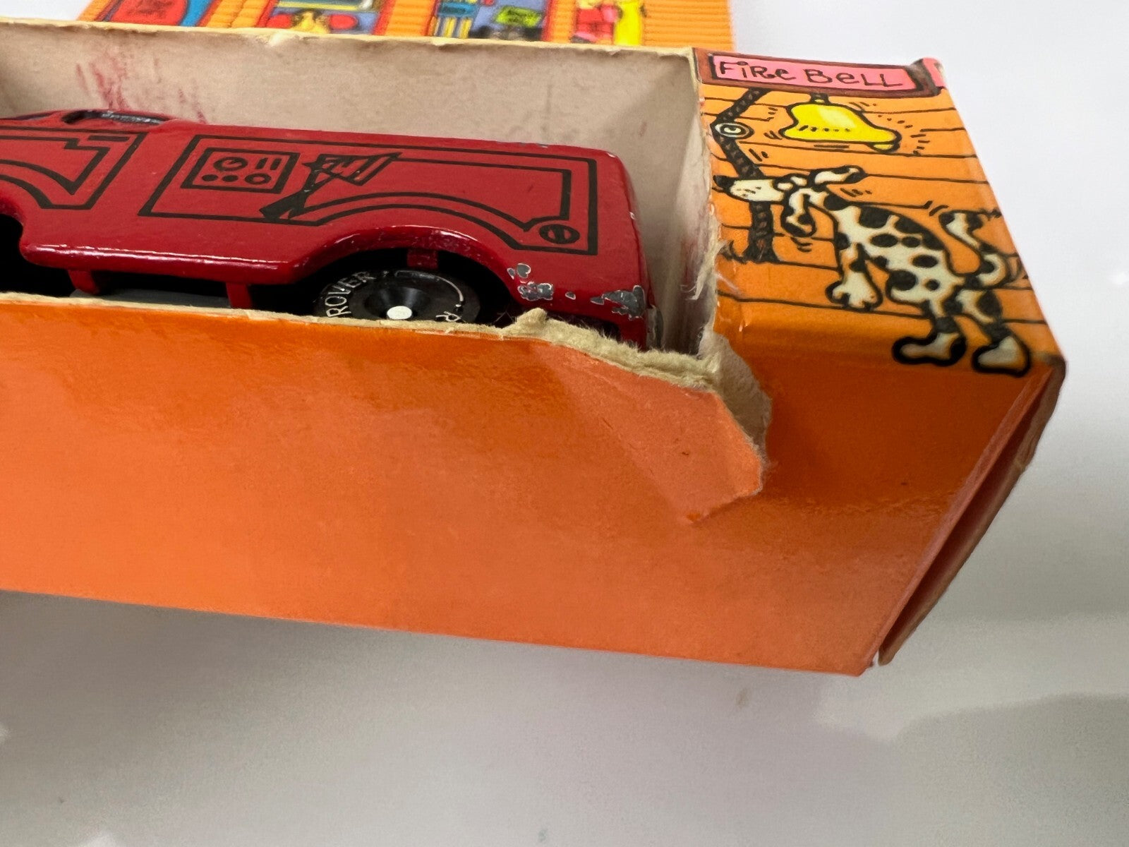 🚒Hallmark Road Rovers Diecast Handpainted FIERY FRED 1983 Original Box HW07🚒