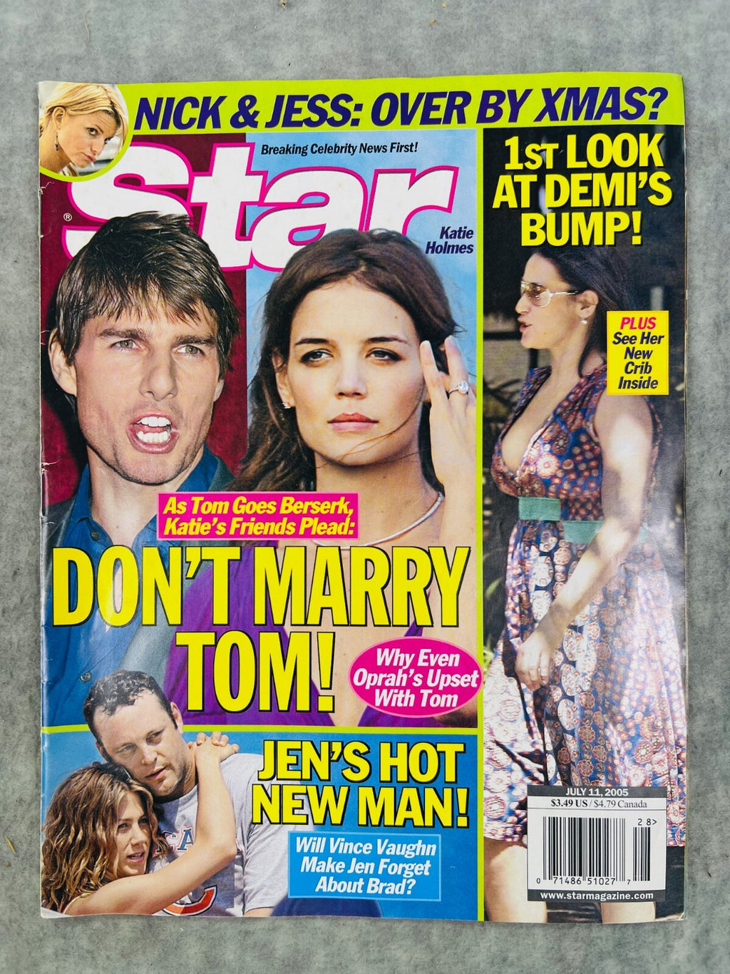 🔥🔥🔥Star Magazine July 11th 2005 Dont Marry Tom Jen's New Hot Man🔥🔥🔥