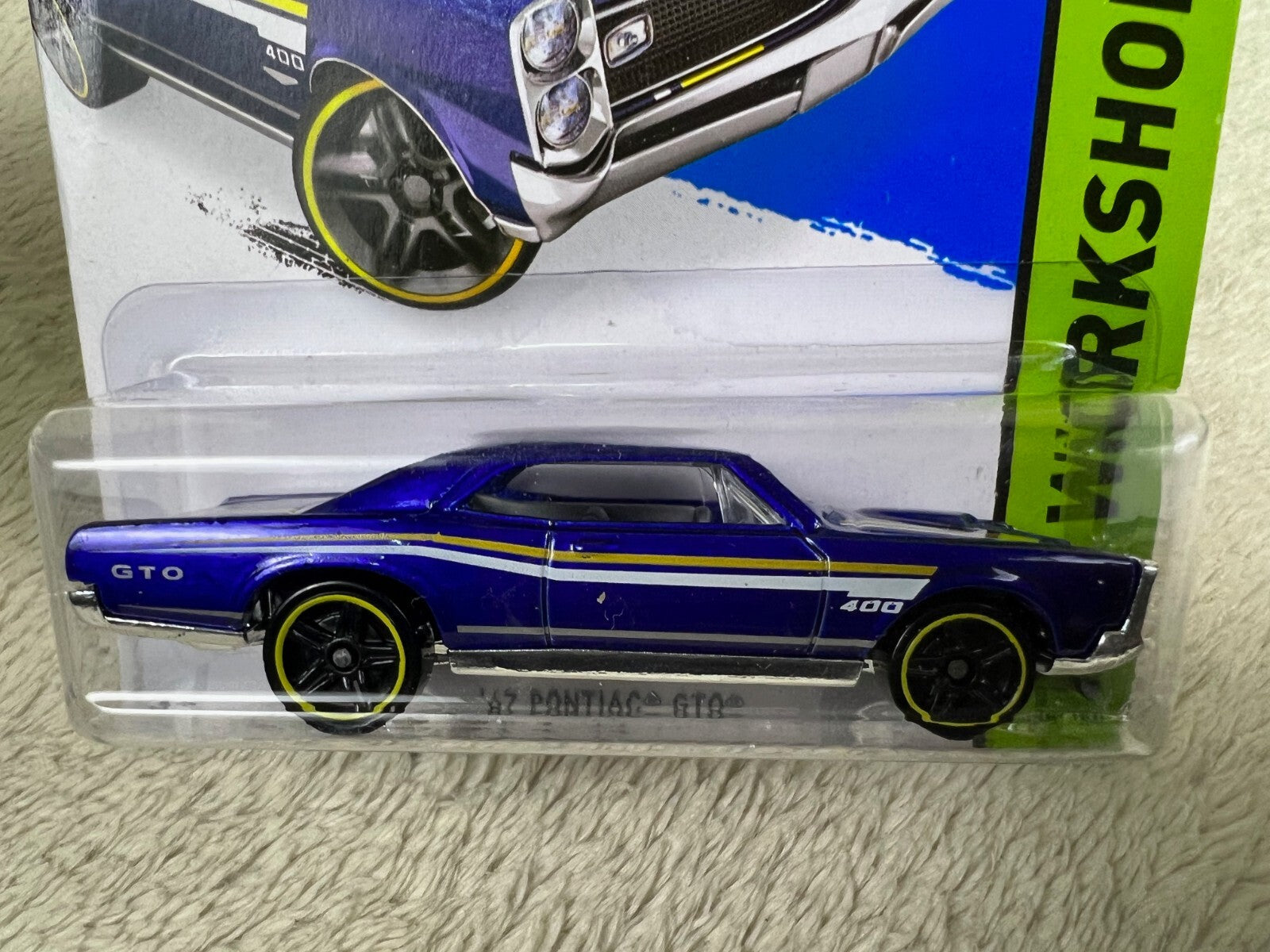 🔥🔥🔥🔥Hot Wheels 67 Pontiac GTO PURPLE Muscle Mainia HW12🔥🔥🔥🔥