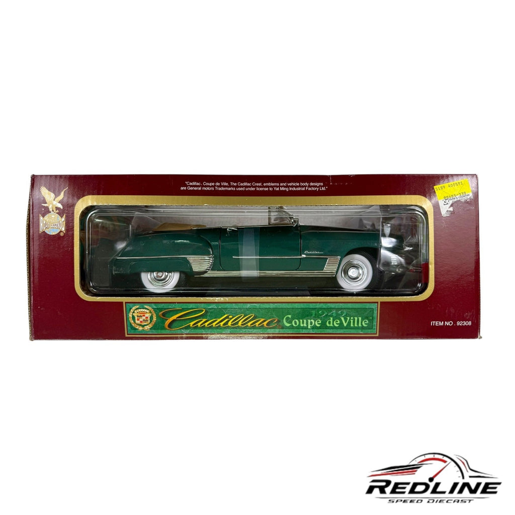 🦅🦅🦅Road Legends 1949 Cadillac Coupe de Ville Green 1:18🦅🦅🦅