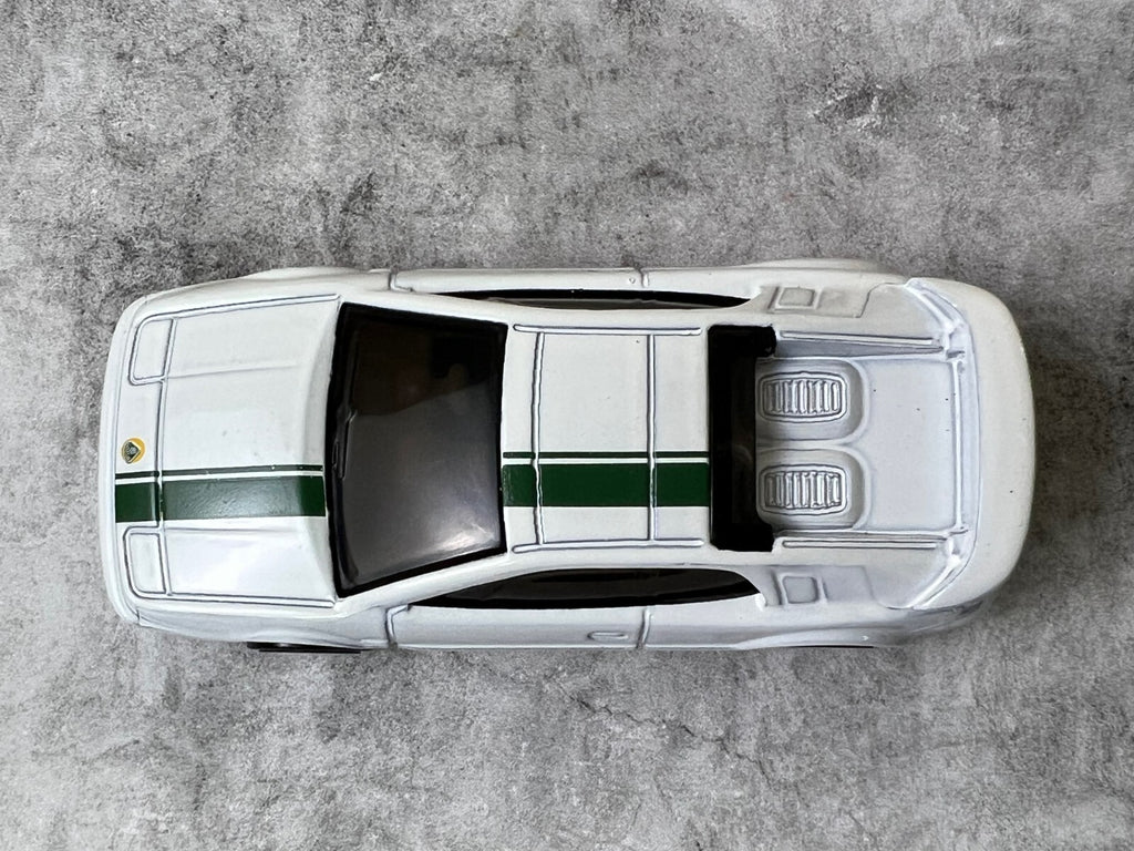 🇬🇧🇬🇧🇬🇧Hot Wheels Mattel 2001 Lotus Esprit White Green Stripe🇬🇧🇬🇧🇬🇧
