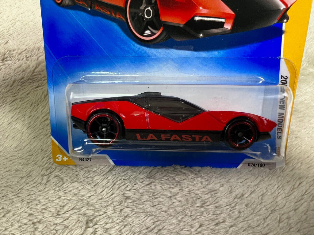 Hot Wheels #24 New Models 24/42 LA FASTA Red HW12