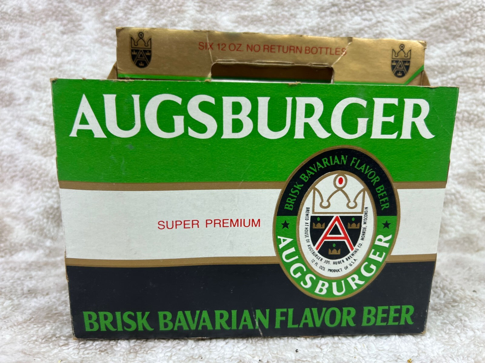 🇩🇪🍺🍺🍺🍺Augusburger Beer Bottle 6 Back Bottle Holder🍺🍺🍺🍺🇩🇪