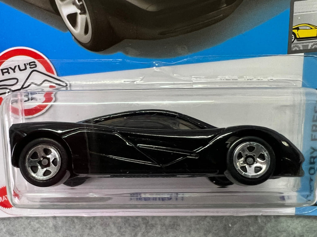 🇬🇧🇬🇧🇬🇧Hot Wheels Mclaren F1 Black Factory Fresh 4/10 H25🇬🇧🇬🇧🇬🇧