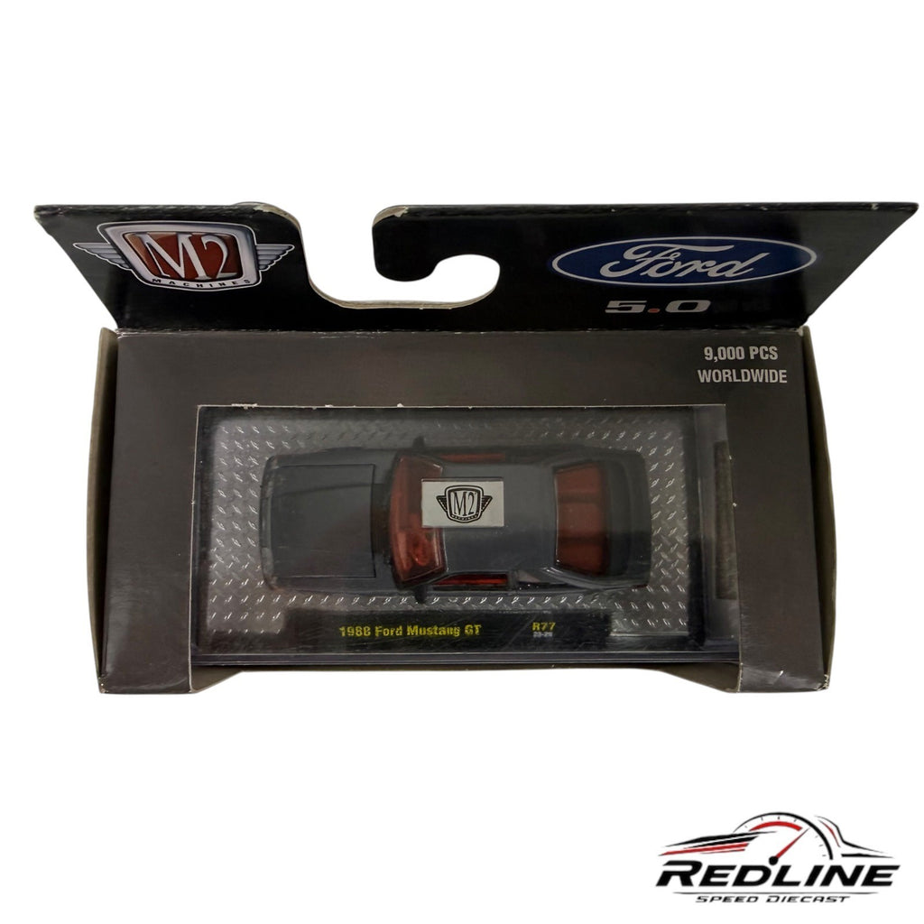 🇺🇸🇺🇸M2 Machines 1988 Ford Mustang GT R77 Grey :64 H1🇺🇸🇺🇸