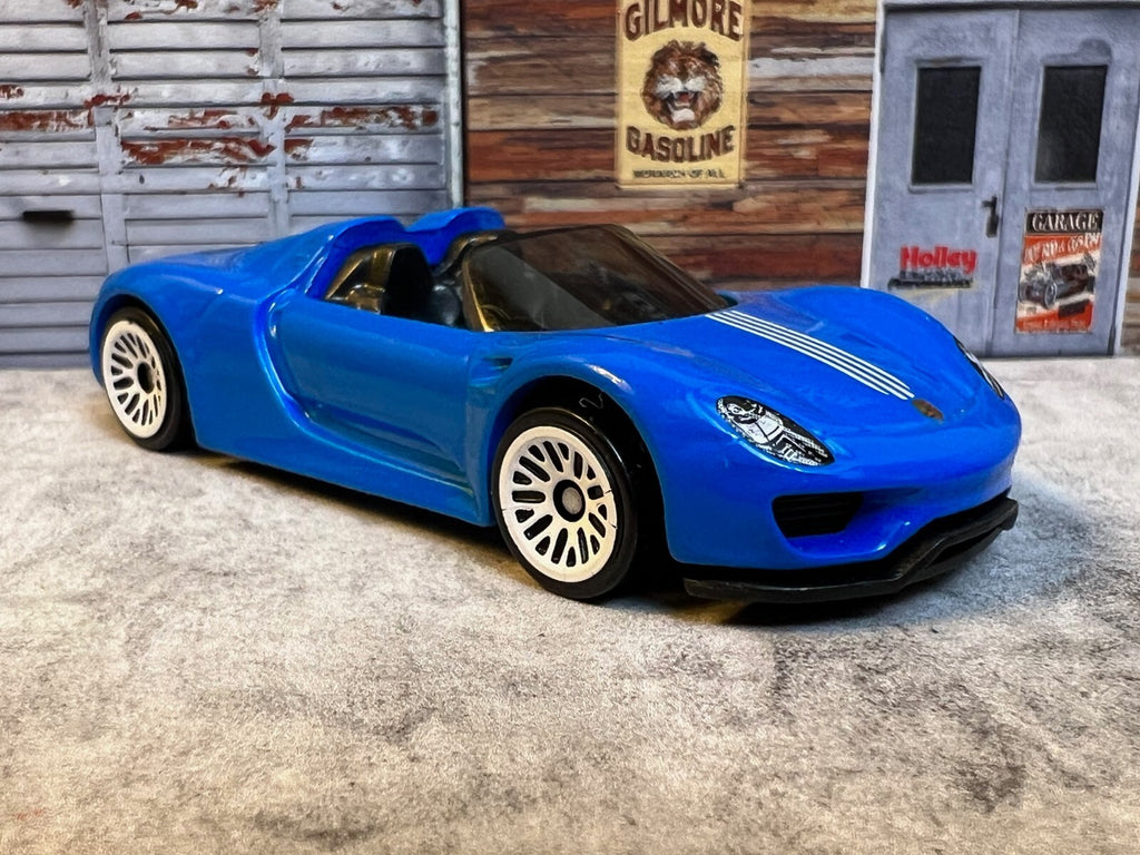 🇩🇪🇩🇪🇩🇪Hot Wheels Porsche 918 Spyder Light Blue C6🇩🇪🇩🇪🇩🇪