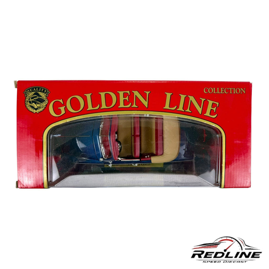 🇺🇸🇺🇸Mira Golden Line 1949 Ford Convertible Blue  1:18🇺🇸🇺🇸