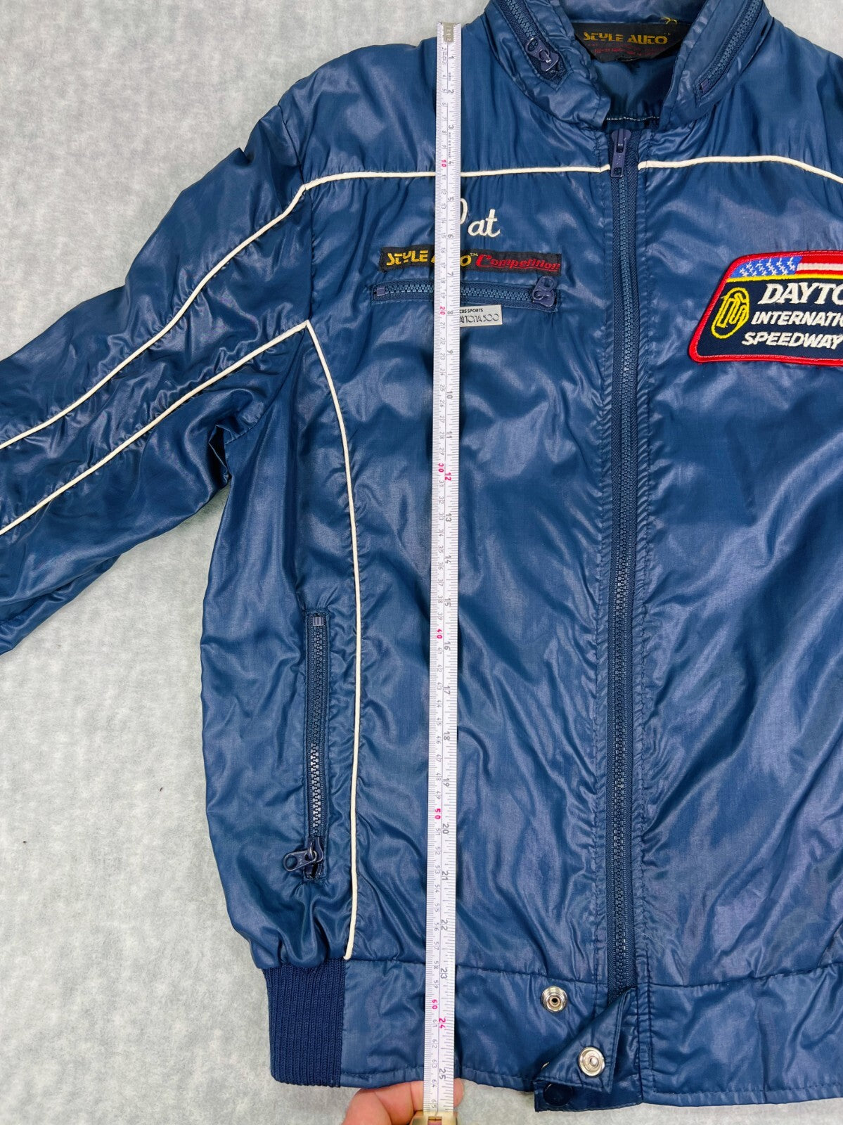 🏁🏁Vintage Daytona International Speedway Windbreaker Nylon Jacket Medium🏁🏁
